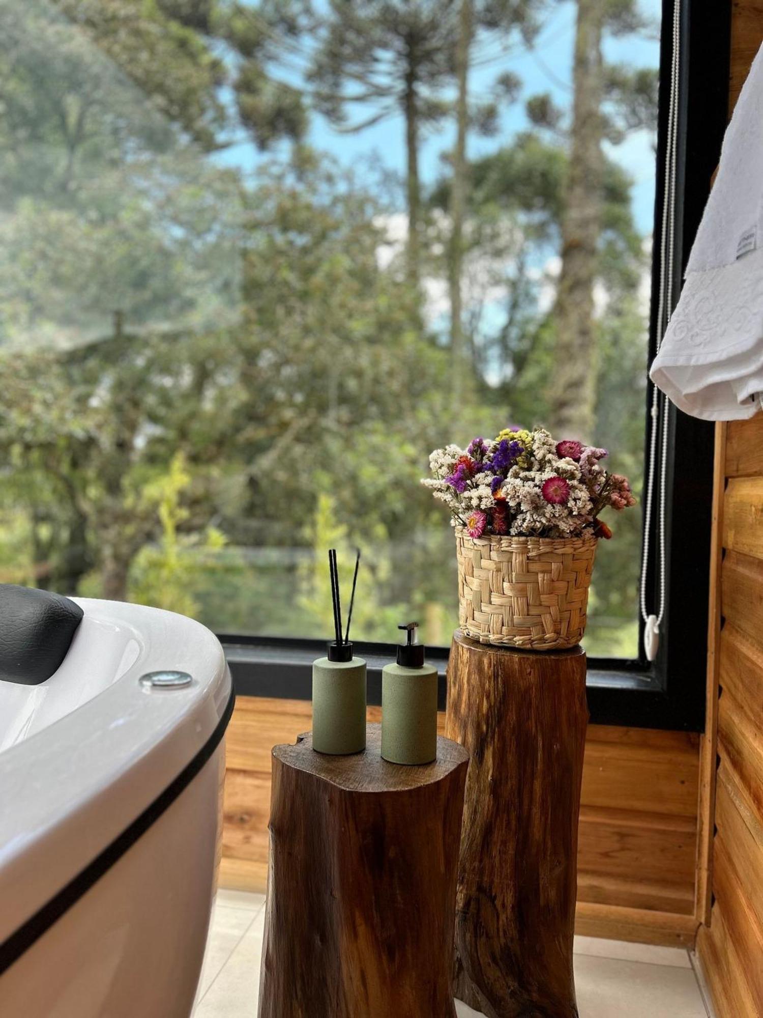 Chales Solar Da Montanha Urubici - Com Hidromassagem Ngoại thất bức ảnh