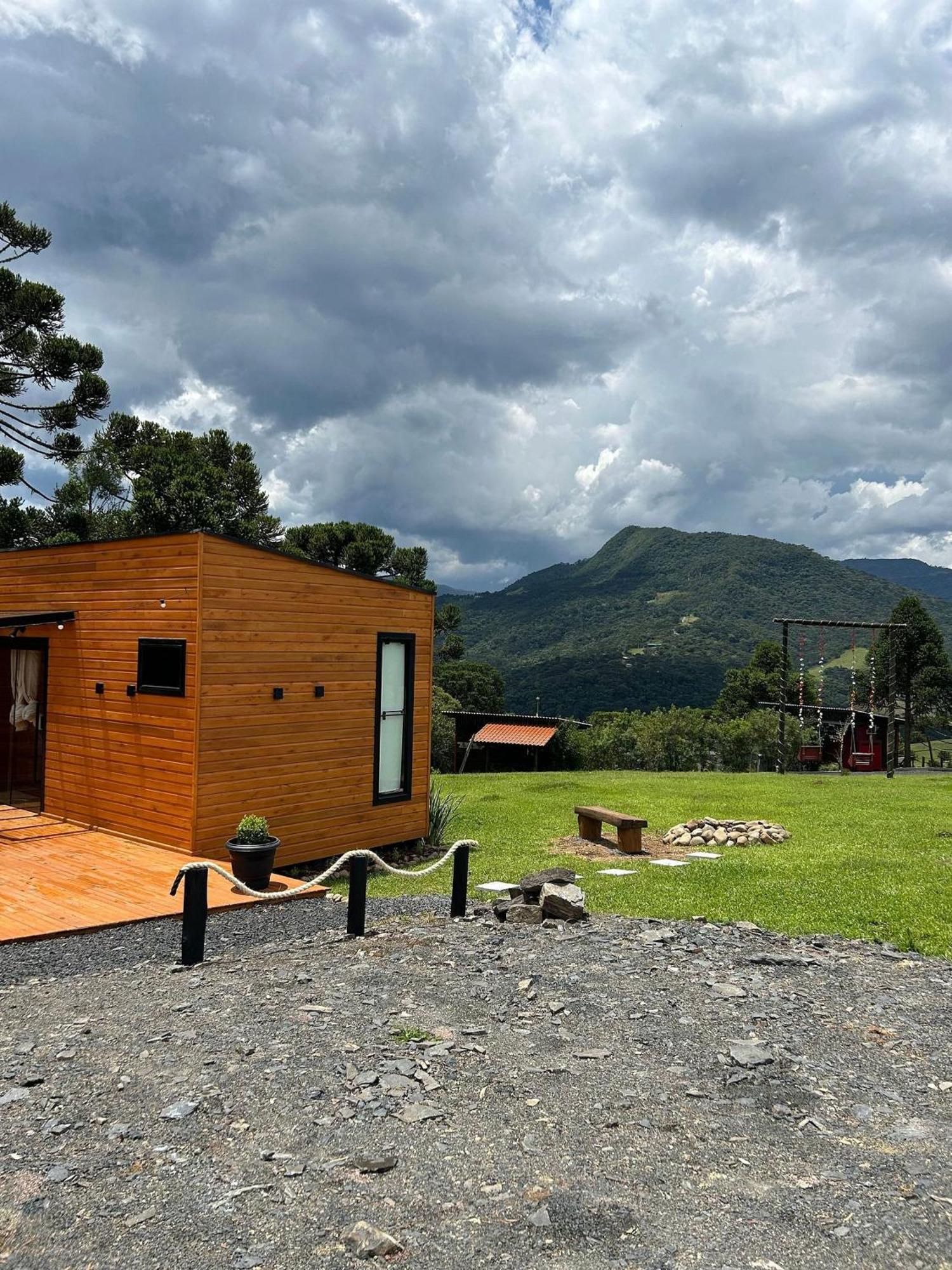 Chales Solar Da Montanha Urubici - Com Hidromassagem Ngoại thất bức ảnh