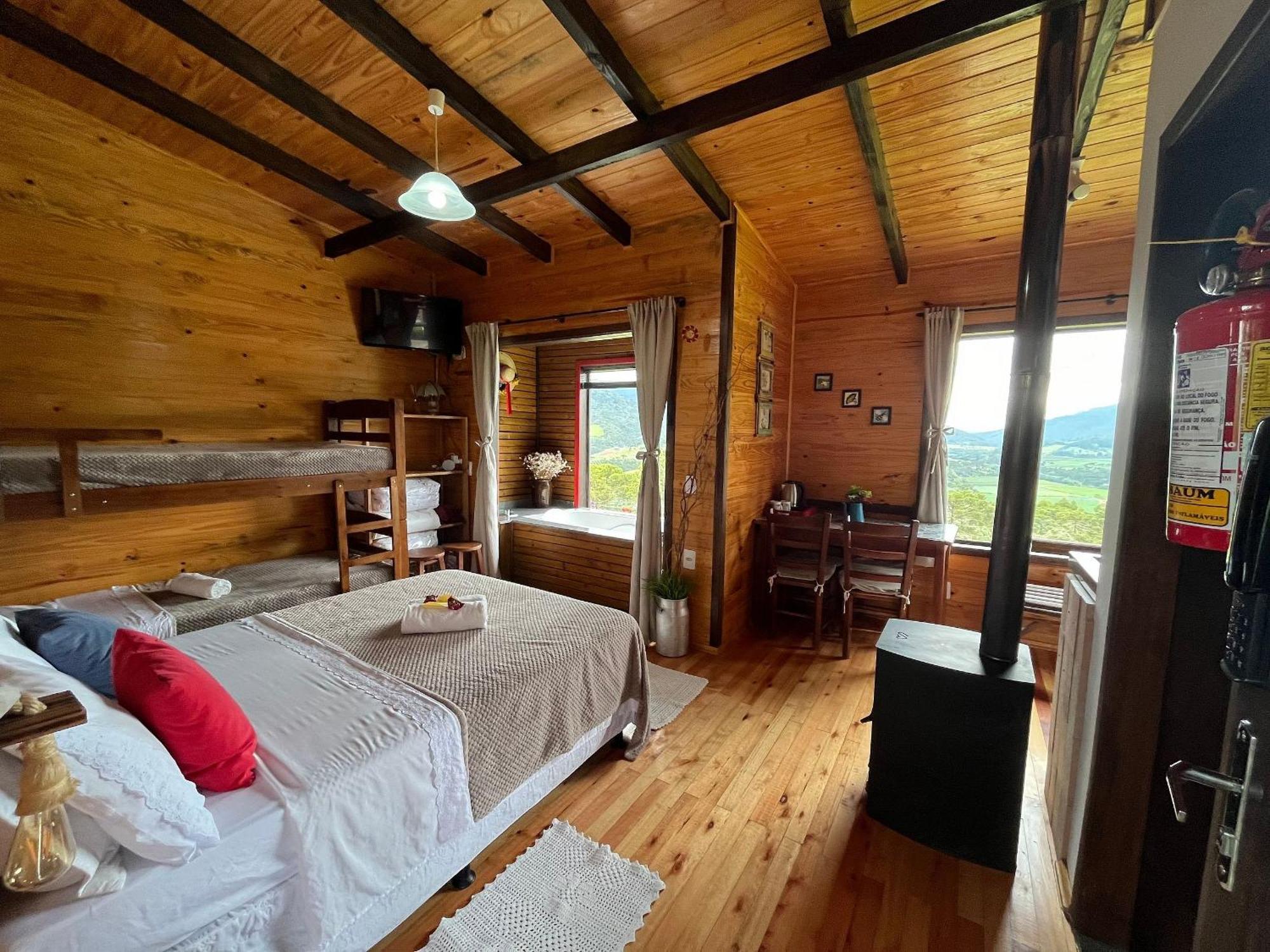 Chales Solar Da Montanha Urubici - Com Hidromassagem Ngoại thất bức ảnh