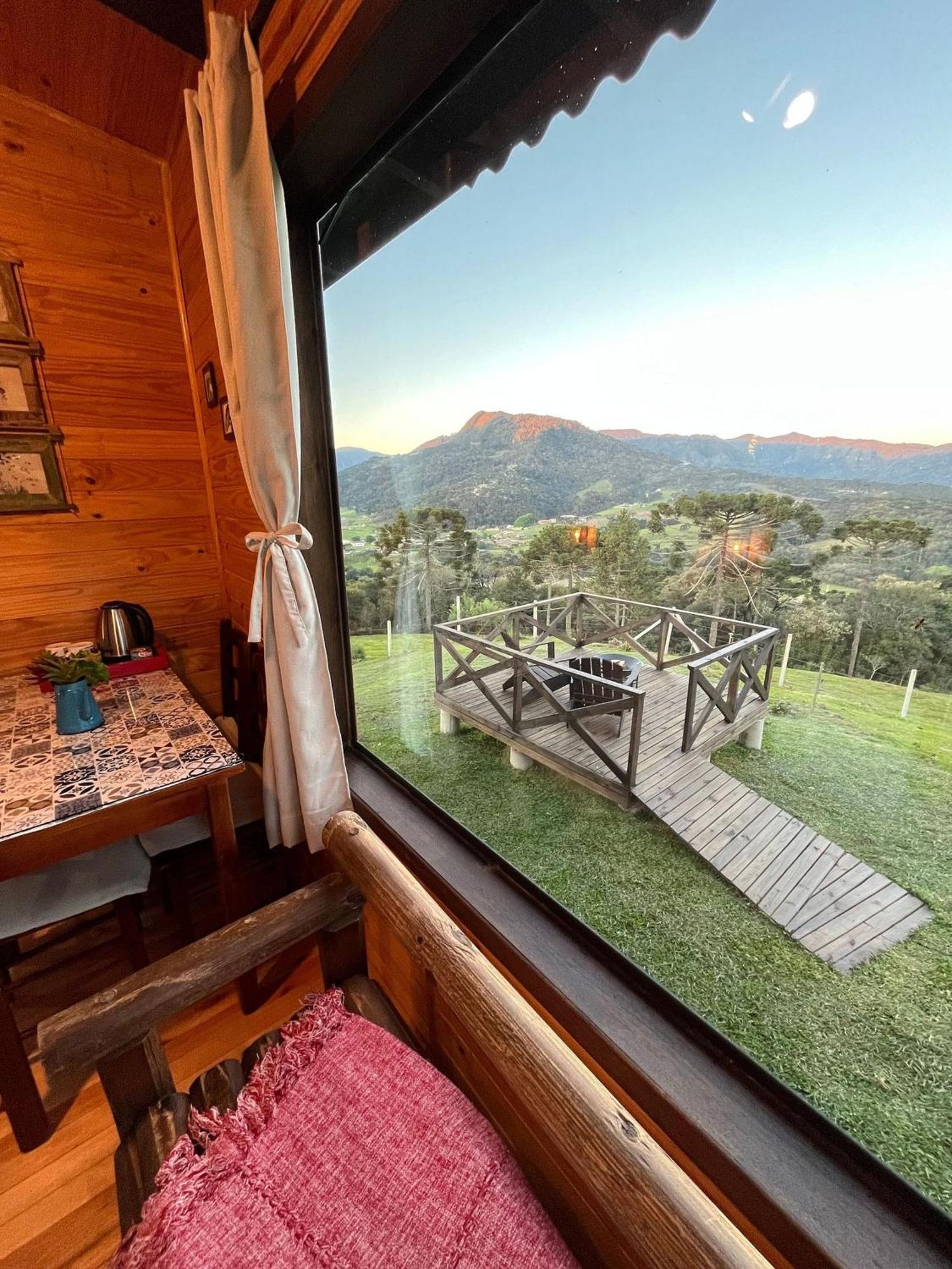Chales Solar Da Montanha Urubici - Com Hidromassagem Ngoại thất bức ảnh