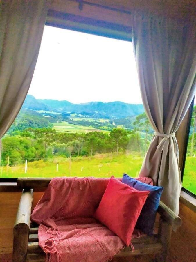 Chales Solar Da Montanha Urubici - Com Hidromassagem Ngoại thất bức ảnh